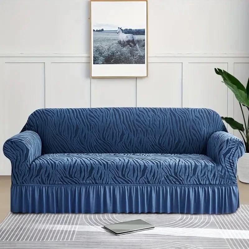 Zebra Velvet Sofa Covers
