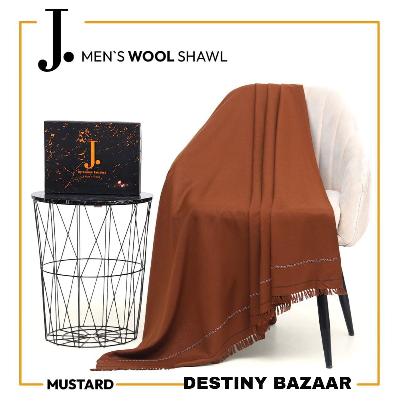 WINTER LUXURY COLLECTION – WOOL SHAWL