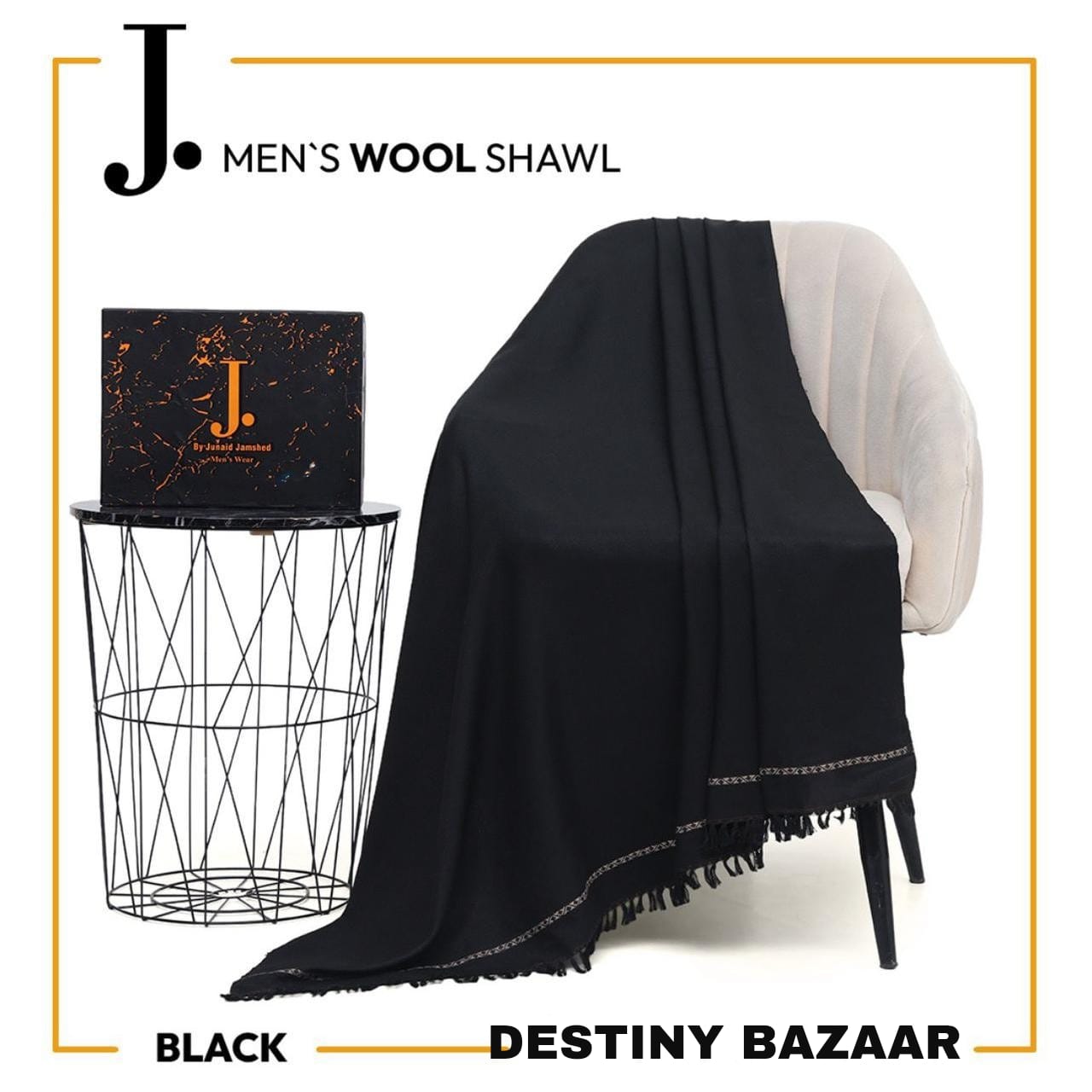 WINTER LUXURY COLLECTION – WOOL SHAWL