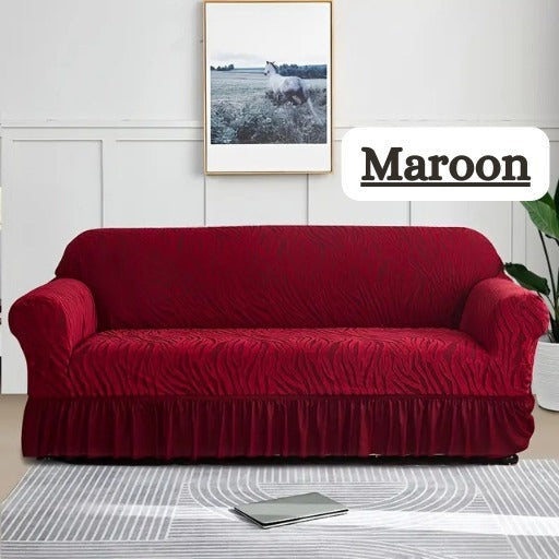 Zebra Velvet Sofa Covers