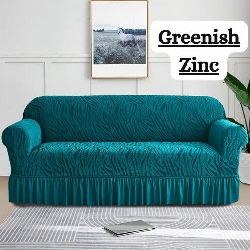 Zebra Velvet Sofa Covers
