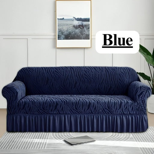 Zebra Velvet Sofa Covers