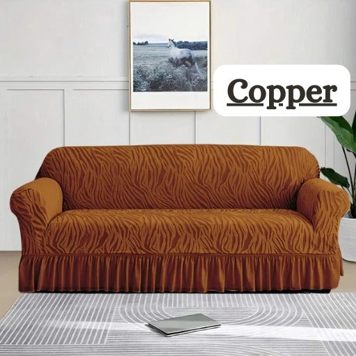 Zebra Velvet Sofa Covers
