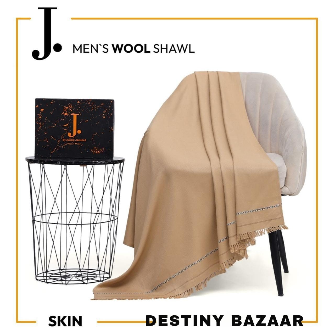 WINTER LUXURY COLLECTION – WOOL SHAWL
