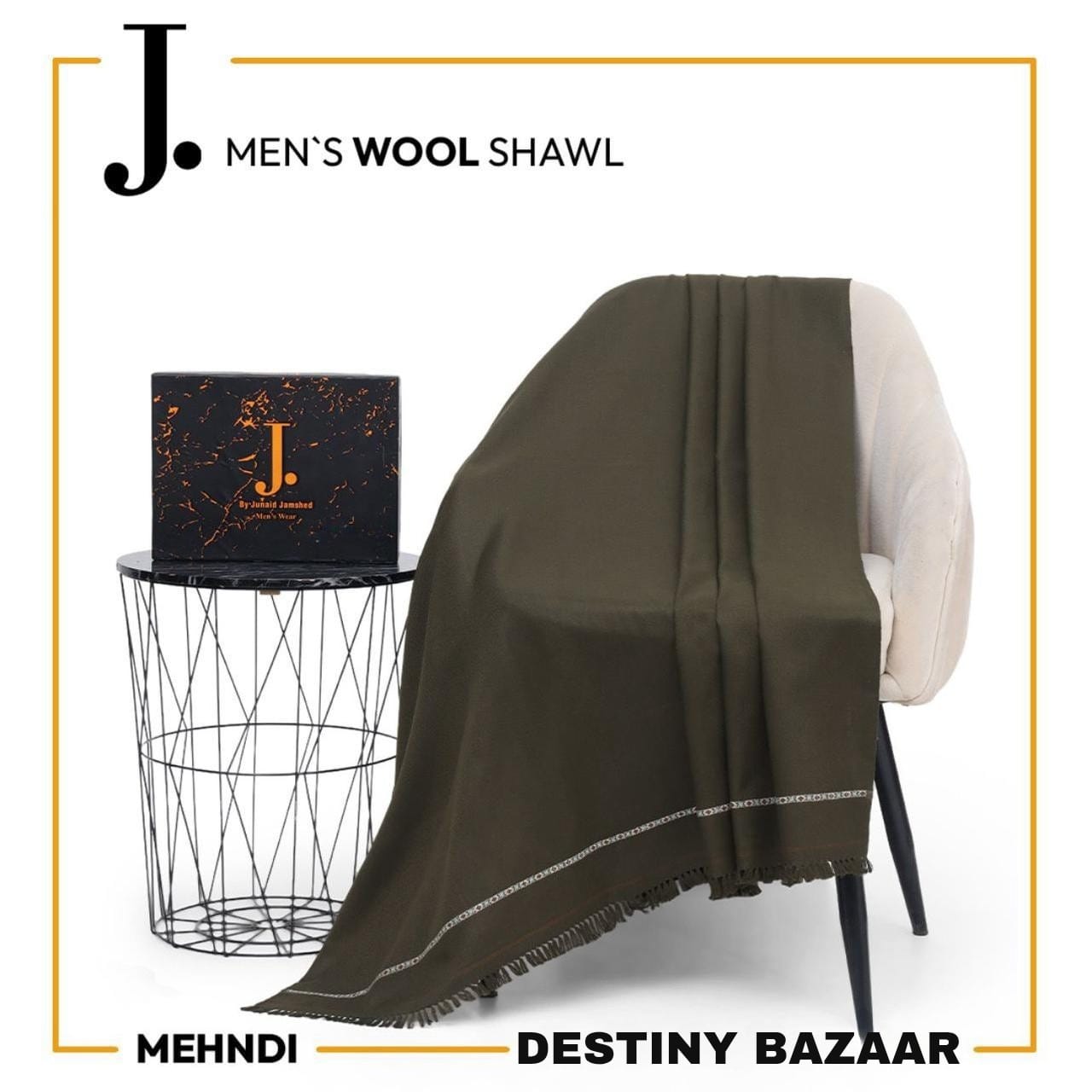 WINTER LUXURY COLLECTION – WOOL SHAWL