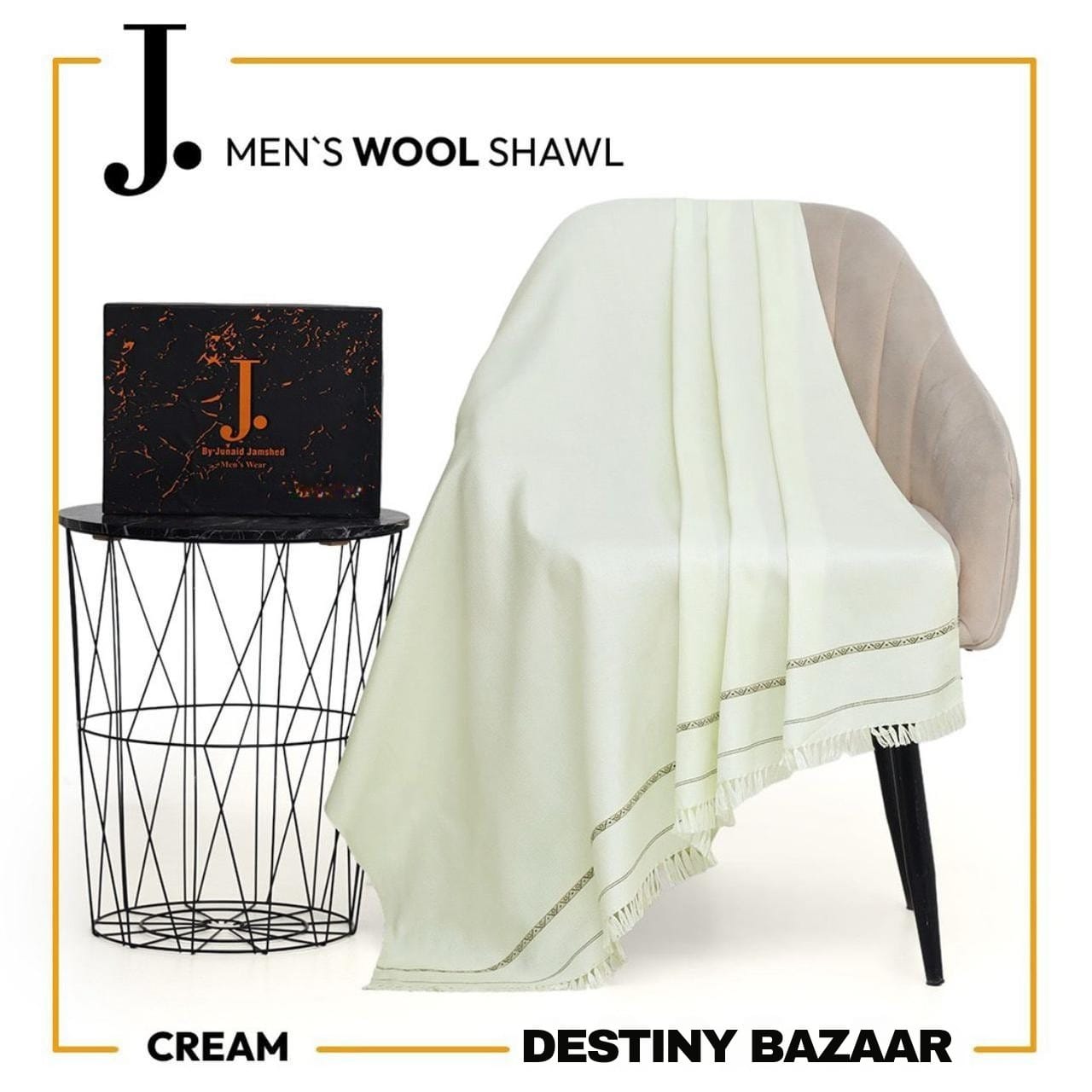 WINTER LUXURY COLLECTION – WOOL SHAWL