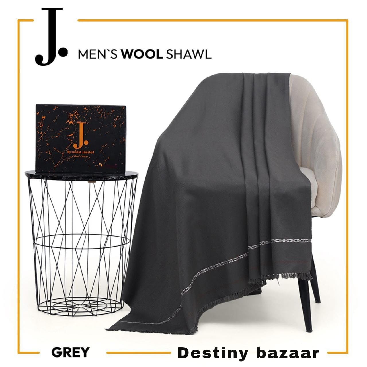 WINTER LUXURY COLLECTION – WOOL SHAWL