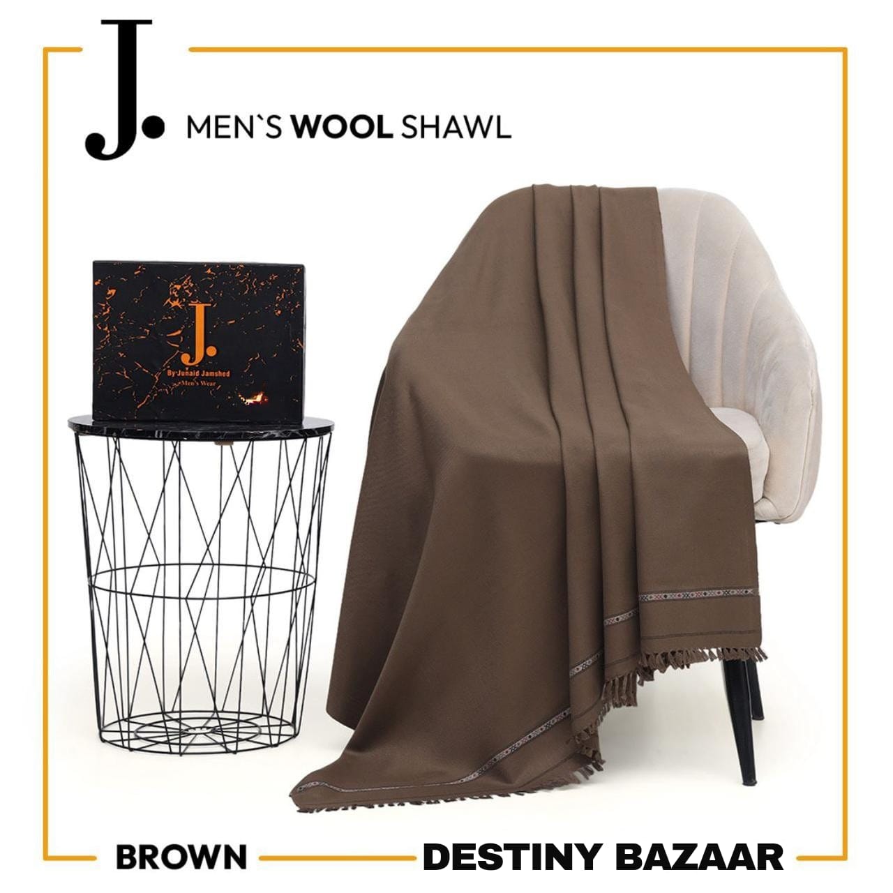 WINTER LUXURY COLLECTION – WOOL SHAWL