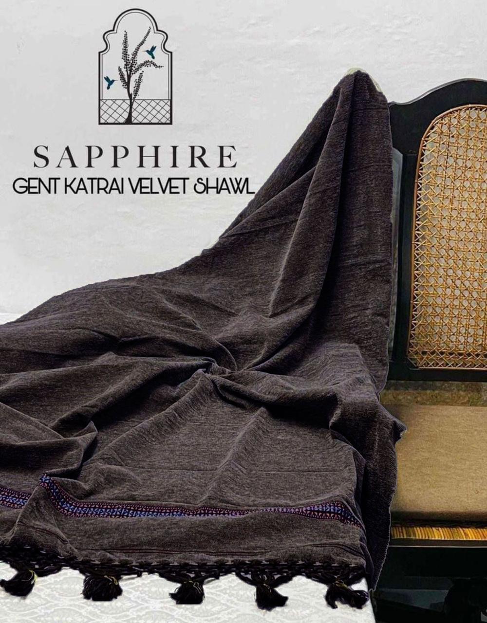 Luxury Velvet Men’s Shawl