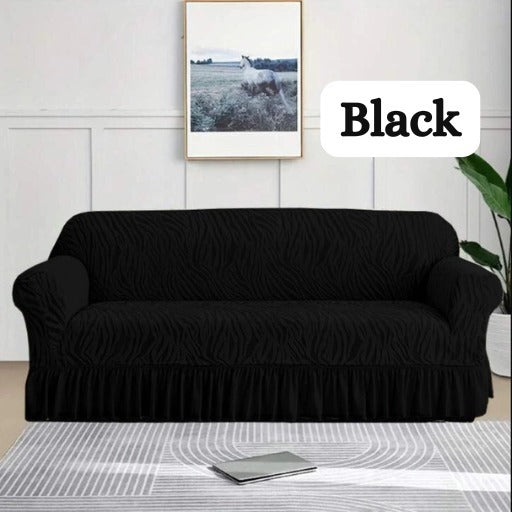 Zebra Velvet Sofa Covers