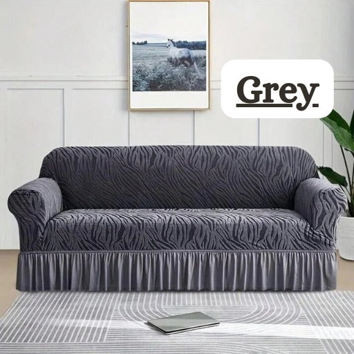Zebra Velvet Sofa Covers