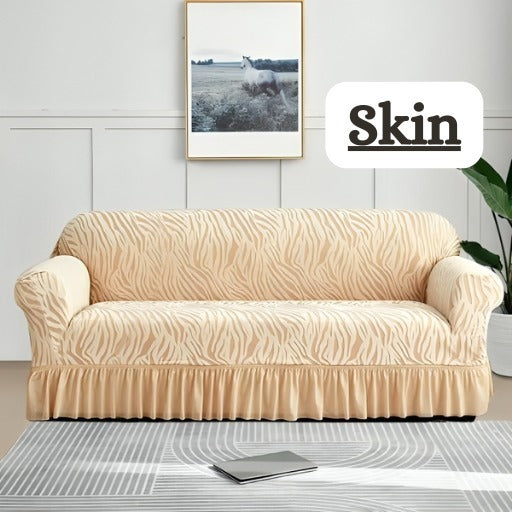 Zebra Velvet Sofa Covers